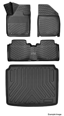 Floor Mats + Cargo Liner Fits Hyundai Ioniq 6 2023-2025 Waterproof 3D Molded SET