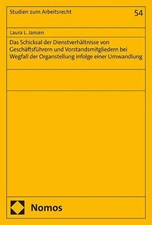 Das Schicksal der Dienstverhältnisse von Ges...