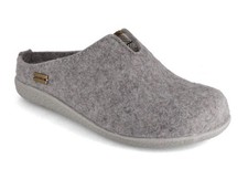 HAFLINGER Clog  Blizzard Visby, Stone Gray