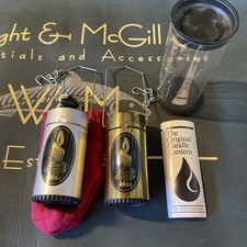 Vintage REI UCO Brass & one Other REI Candlelight Lantern, Outdoor , Made In USA