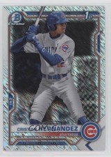 2021 Bowman Chrome Prospects Shimmer Refractor Cristian Hernandez #BCP-171 0kb5