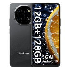 Blackview SHARK 6 5G Smartphone 12GB+128GB 6.88" Android 15 Handy Dual SIM NFC