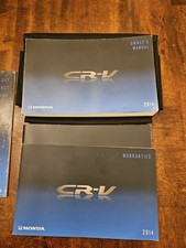 2014 Honda CR-V Owners Manual Guide Book Set with Case and Technology Reference