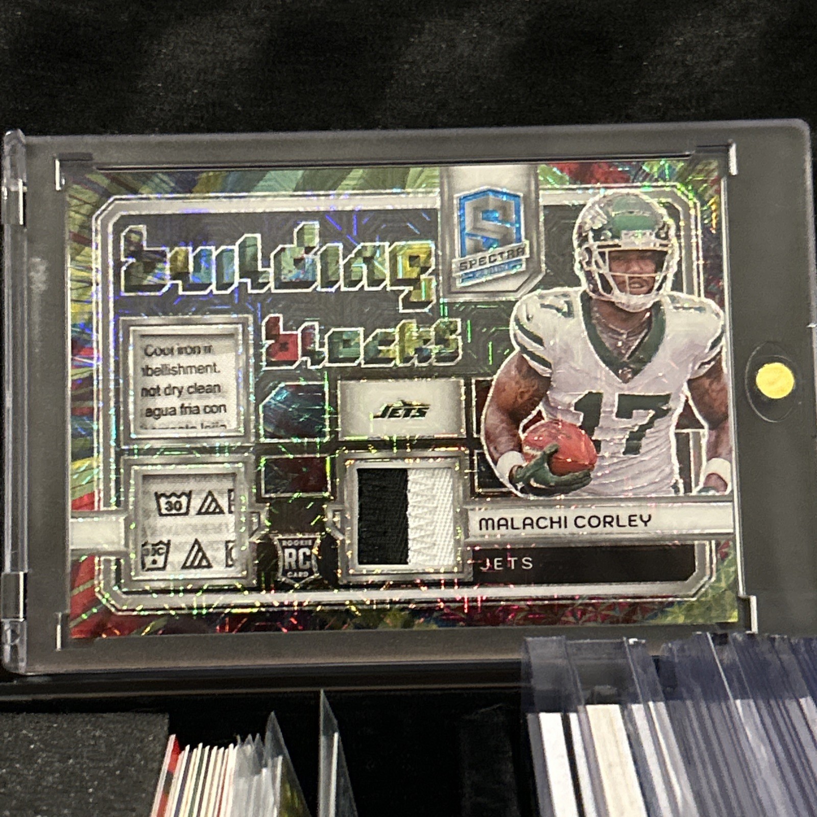 Malachi Corley Panini Spectra Building Blocks Relics #BBMCY Base