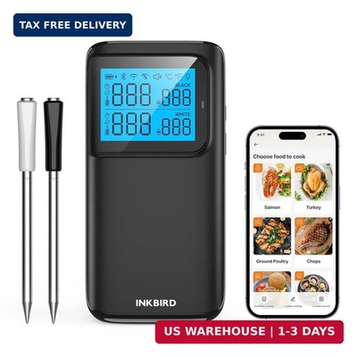INKBIRD Wireless Dual Mode Multi-Sensor Meat Thermometer, WiFi 5G and Bluetooth