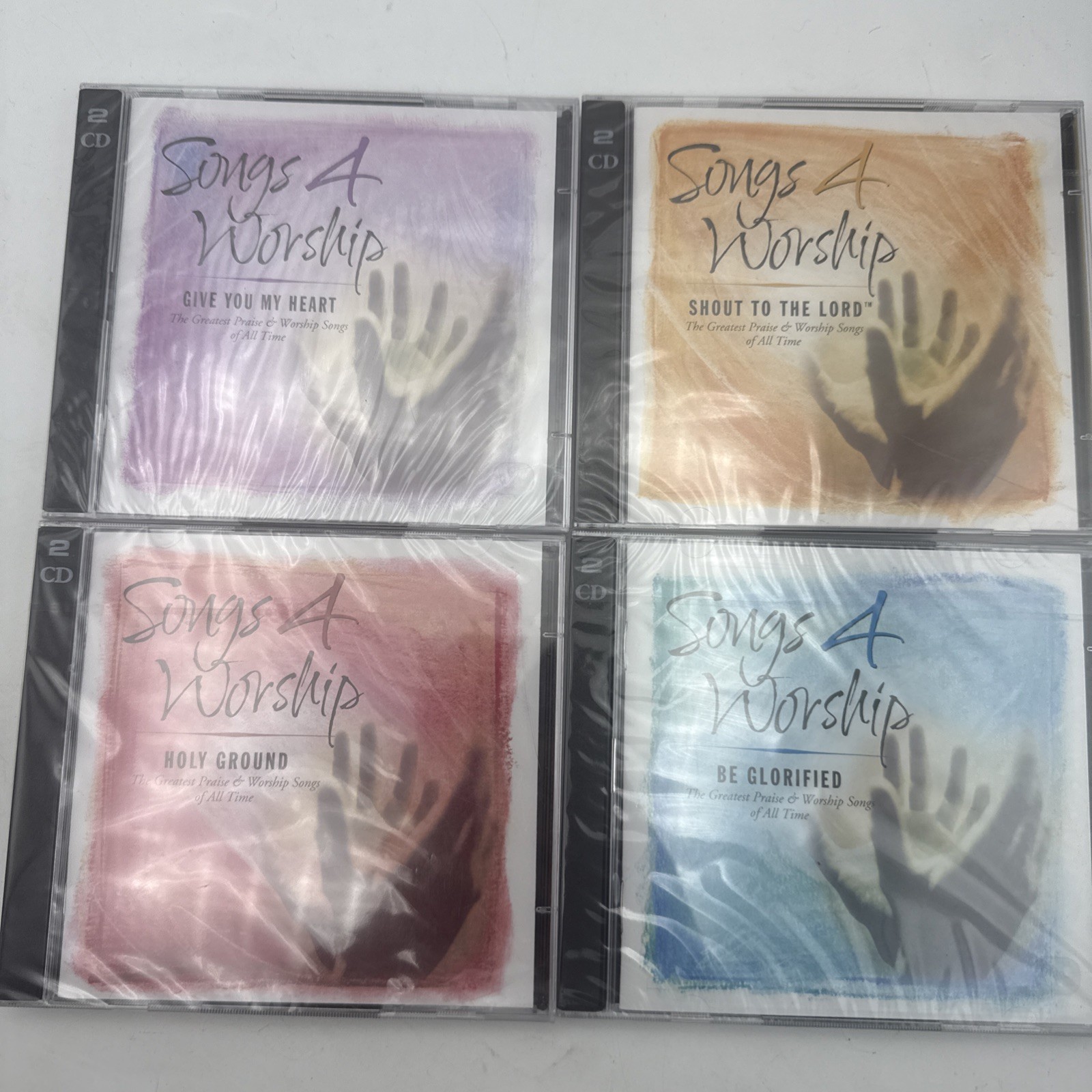 Songs 4 Worship 4 CD Holy Ground, Be Glorified, GIve You my Heart, Shout To Lord