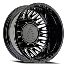 24x8.25 Arena Af101 Casino Glossy Black Forged Dually Rear Wheel 8x210 -235mm 24x8.25 Arena Af101 Casino Glossy Black Forged Dually Rear Wheel 8x210 -235mm