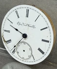 1890 ELGIN Size 18S GRADE 74 11j POCKET WATCH Movement Parts/Repair A004