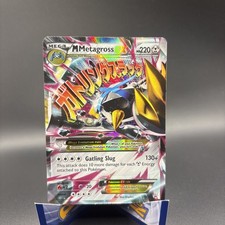 Mega M Metagross EX XY35 Holo Pokemon Card Black Star Promo - HP