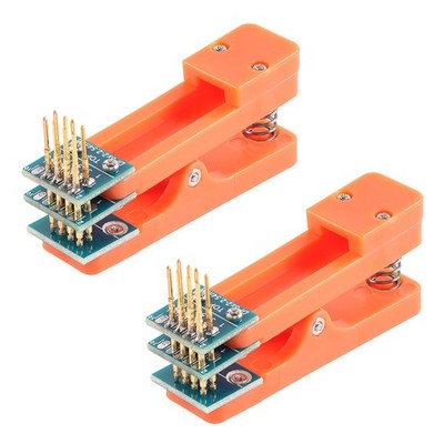 EC Buying 2Pcs 2.54mm Double Row 4Pin Test Clip Module Board 2 * 4Pin...