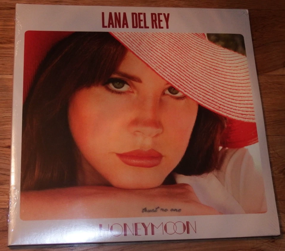 Lana Del Rey Honeymoon 2x TRANSLUCENT RED Vinyl Record LP 2015 NEW SEALED indie - Image 2 of 4