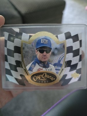1997 Upper Deck Rusty Wallace Road To The Cup Cup Quest Checkered Flag CQ5 /100