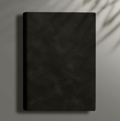 360 Pages Thick A5 Lined Journal PU Leather Notebook Writing Diary Black