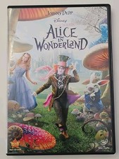 Alice in Wonderland - Disney 2010 DVD - Johnny Depp