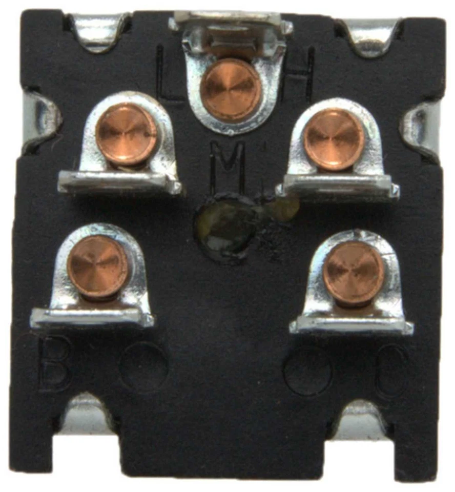 Interruptor de control del soplador selector giratorio de cuatro estaciones 35702 para Jeep CJ7 CJ5 77-83 Foto 2 de 4