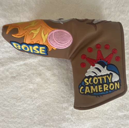 *NEW* 2013 Scotty Cameron Boise, ID “Hot Potato” Brown Putter Headcover