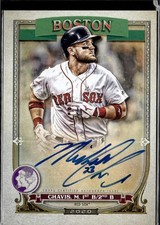 2020 Topps Gypsy Queen #GQA-MCH Michael Chavis Autographs GQ Logo Swap #/99