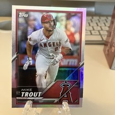 2025 Topps Mike Trout Mitchell & Ness Lids Exclusive + (11) Stars & (4) Dups SP