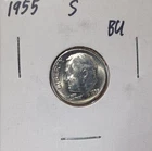 1955-S Roosevelt Dime BU