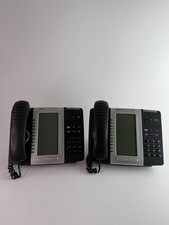 Lot of 2 Mitel 5330e IP Phone VoIP Business Desk Phones w/ Handsets  Stands