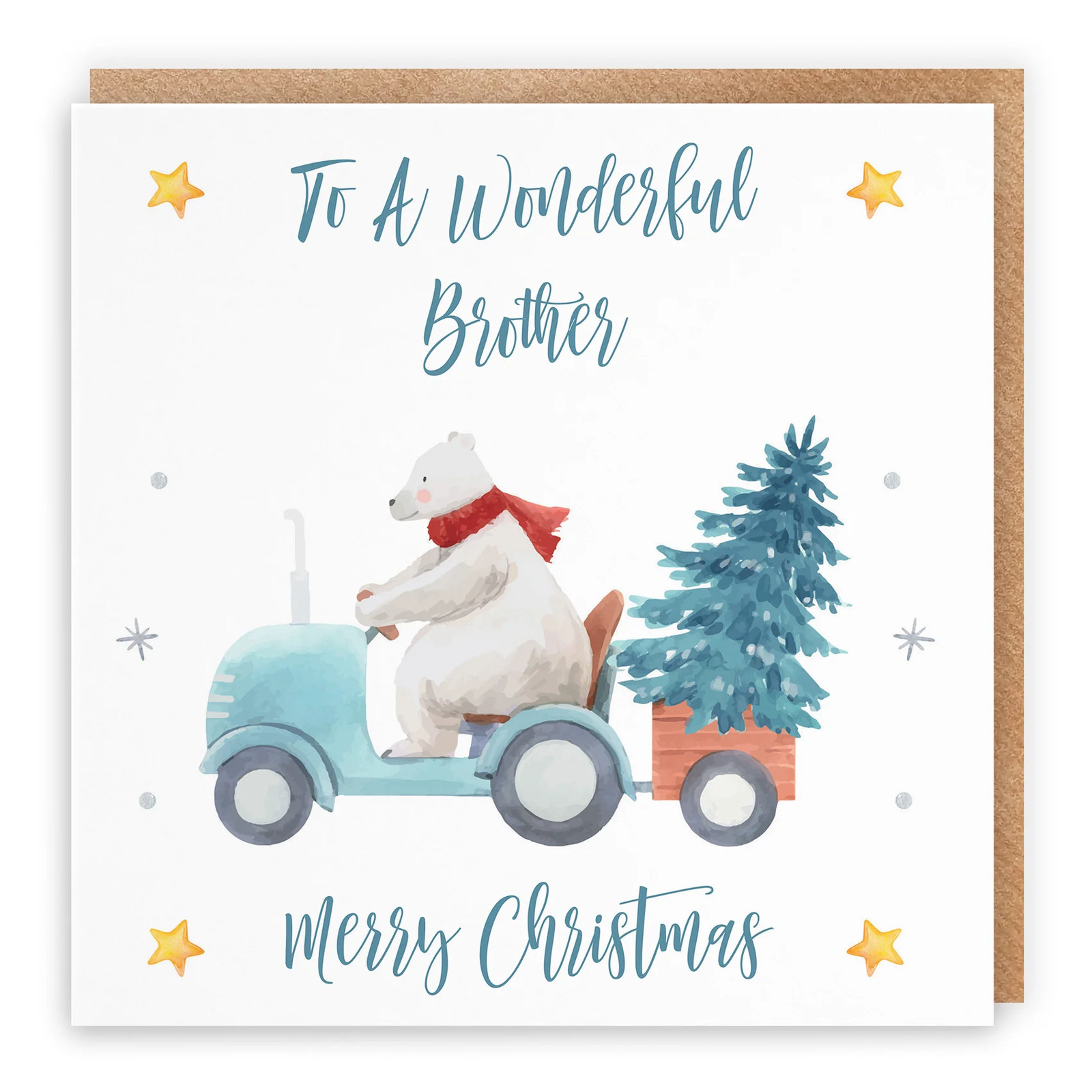 Brother Christmas Card Polar Bear