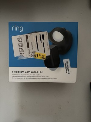 Ring Floodlight Cam Wired Plus schwarz