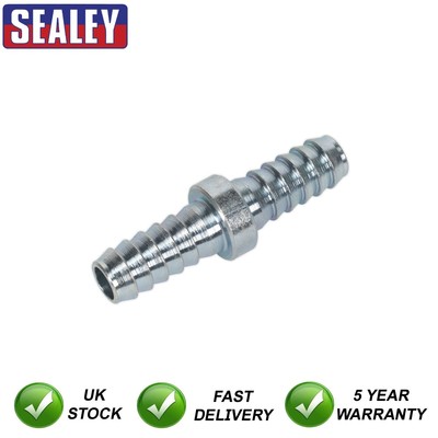 Sealey PCL Double End Hose Connector 5/16'' Hose Pack of 5 AC50