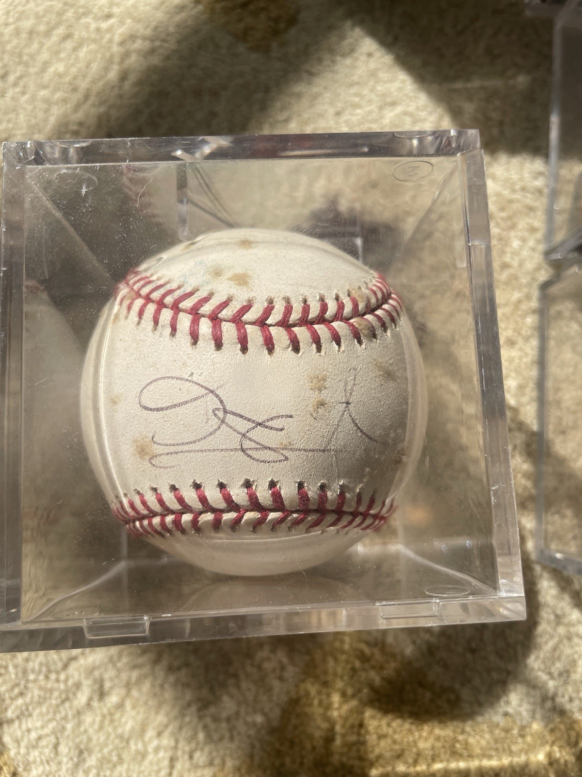 David Ortiz Signed Official MLB Baseball PSA guarantee 