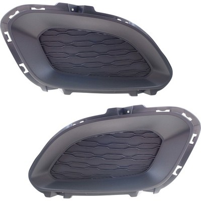 New Fog Light Covers Set of 2 Driver & Passenger Side KI1039122, KI1038122 Pair