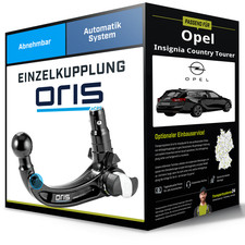 Abnehmbare Anhängerkupplung für OPEL Insignia Country Tourer 01.18- Typ Z18 Oris