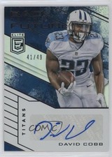2016 Donruss Elite Back to the Future Signatures 41/49 David Cobb Auto 0jc1