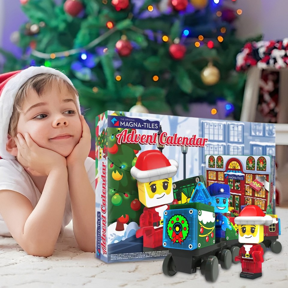 MAGNA TILES Advent Calendar 24 Piece Magnetic Construction Set magna-tiles-advent-calendar-24-piece-magnetic-construction-set