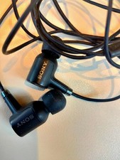 SONY WALKMAN MDR-NW750S Wired Earphones Black Japan Import Rare