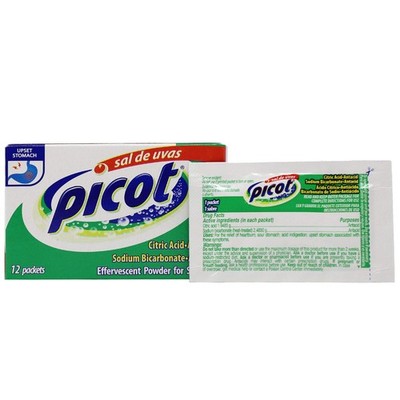 Sal de Uvas Picot, Effervescent Powder 12 Count (Pack of 1), As Shown
