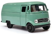 Welly Mercedes Benz L319 GrüN MaßStab 1:34 1:39 4,5 Zoll Diecast Bus In Box