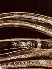 Vibtage Piscitelli gold tone scarf slide — photo 4