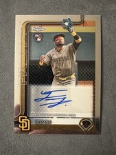 2025 Topps Chrome Update Tirso Ornelas #AC-TO Auto RC San Diego Padres 