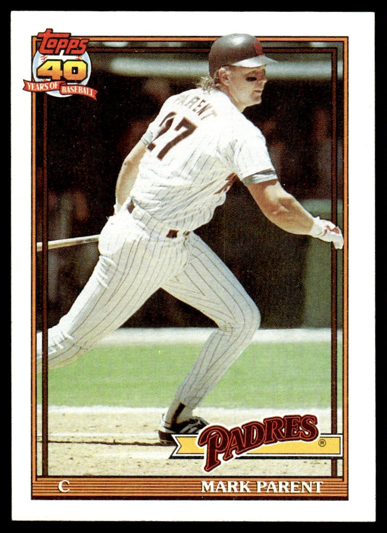 1991 Topps Mark Parent San Diego Padres #358 13763