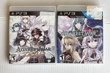 Record of Agarest War Zero & 2 PS3 Lot CIB Complete Manuals Aksys RPG