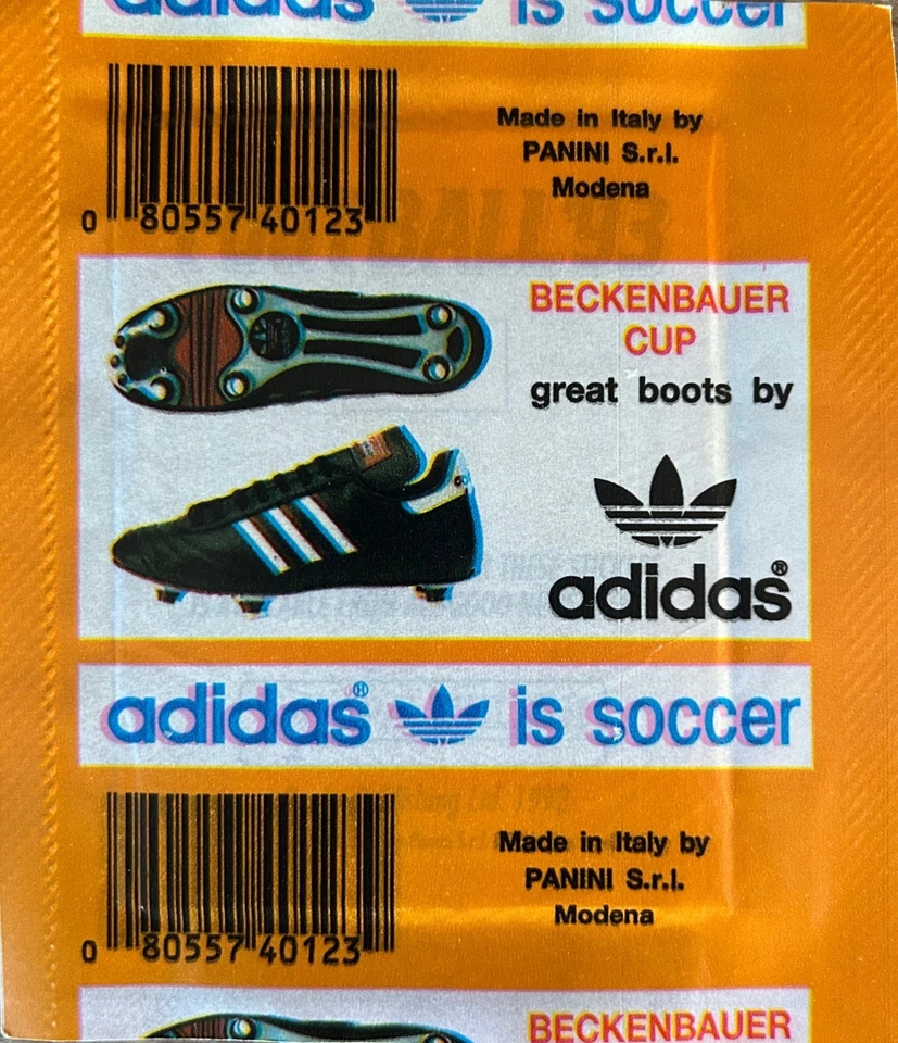 Panini Football 93 Premier League 1993 5 Large Stickers Unopened Sealed Pack - Image 3 of 4