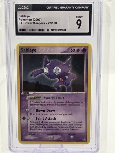 Sableye graded CGC 9 for sale on eBay
