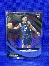 Yves Missi Rookie Card Instant Impact 2024-25 Panini Prizm #6 Pelicans