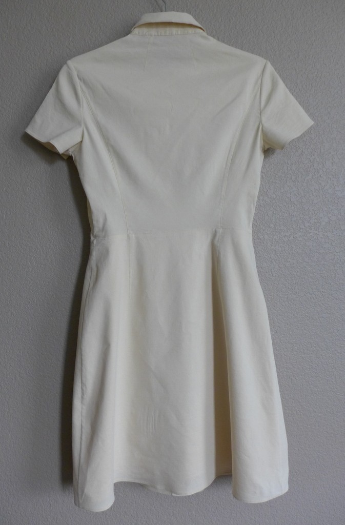 theory fitted shirt dress in good cotton Good Cotton Fitted Shirt Dress