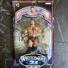 2005 Jakks Pacific WWE WrestleMania 21 Batista w Belt Action Figure SIGNED