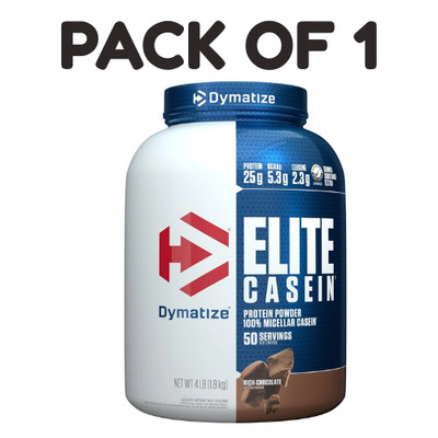 Dymatize Elite Casein Protein Powder   Rich Chocolate   4 lb   Pack of 1