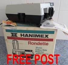 HANIMEX RONDETTE 1500 RF 35mm SLIDE PROJECTOR WORKING