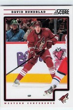 2012-13 Score #363 David Rundblad Phoenix Coyotes