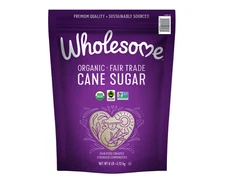Wholesome Organic Cane Sugar 6 lbs Natural Unrefined Non-GMO Sweetener