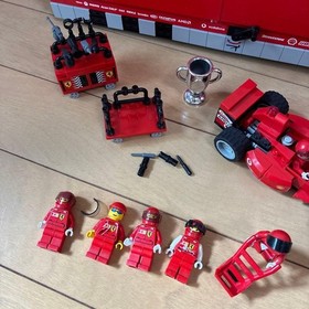 LEGO Racers Scuderia Ferrari Truck 8654 In 2005 Used Retired As Is