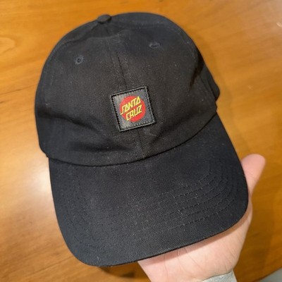 Cappello SANTA CRUZ Adjustable Classic Dot Style Snapback Hat Y2k Black Skater 